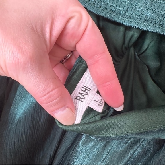 Rahi Large Jade Leila Luster Midi Dress Long Sleeve - Picture 8 of 9